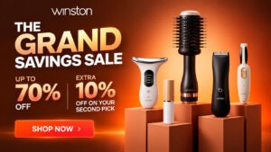 Winston Grand Savings Grooming Sale Freemalamaal