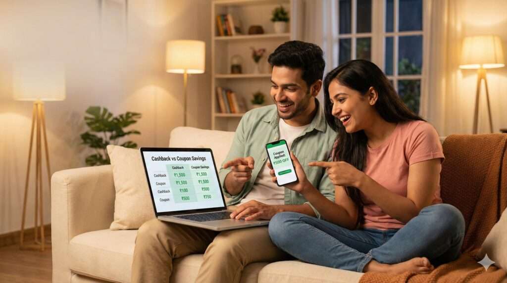 Cashback vs Coupons