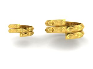 PNG Jewellers 2.5 gram Vedhani Gold Ring 24 kt