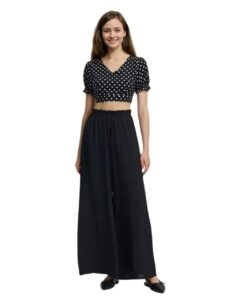 KOTTY Women’s Wide-Leg Trouser|Palazzo Pants