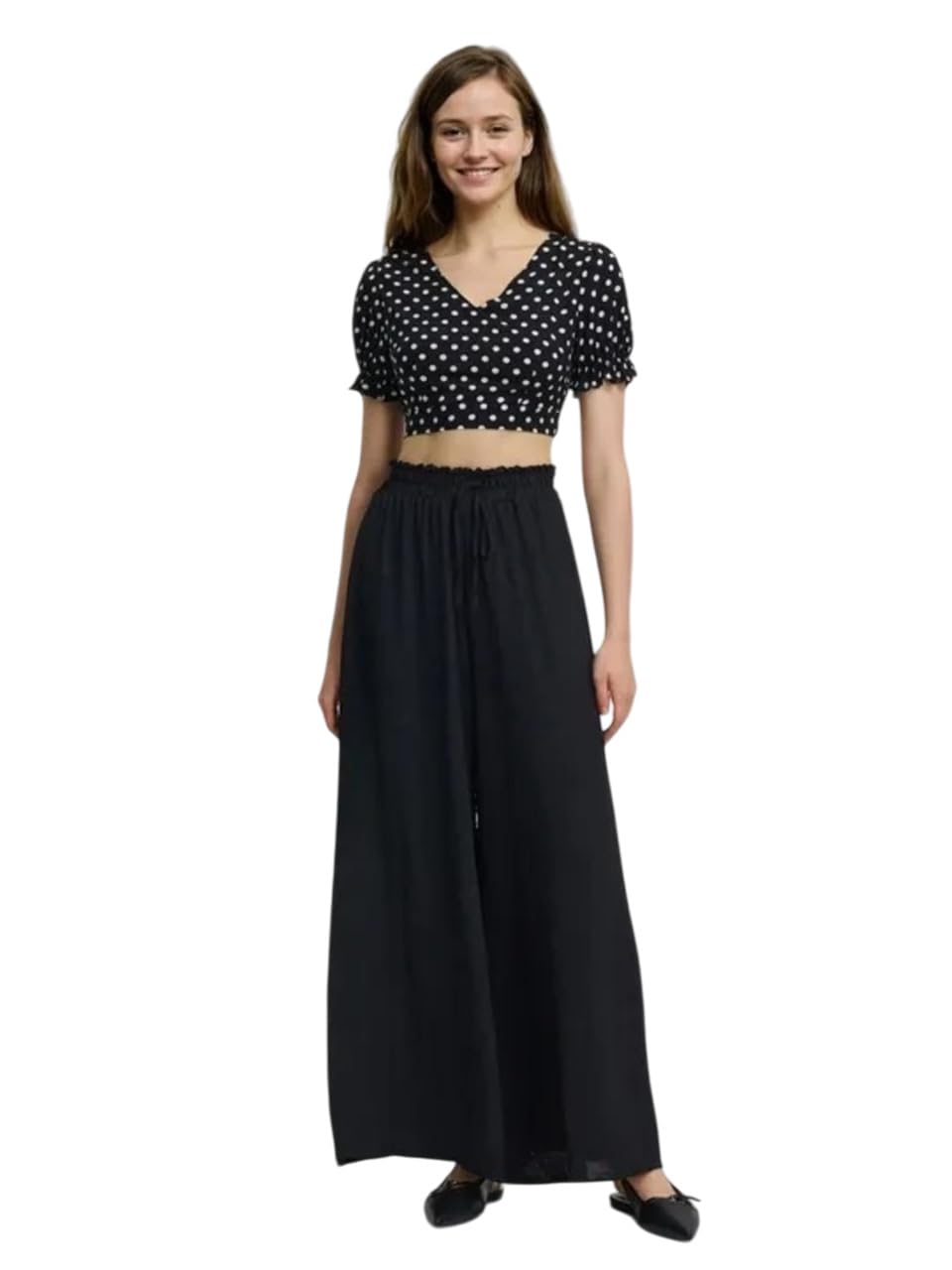 KOTTY Women’s Wide-Leg Trouser|Palazzo Pants