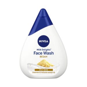 NIVEA Milk Delights Face Wash Fine Gramflour For Oily Skin 100ml
