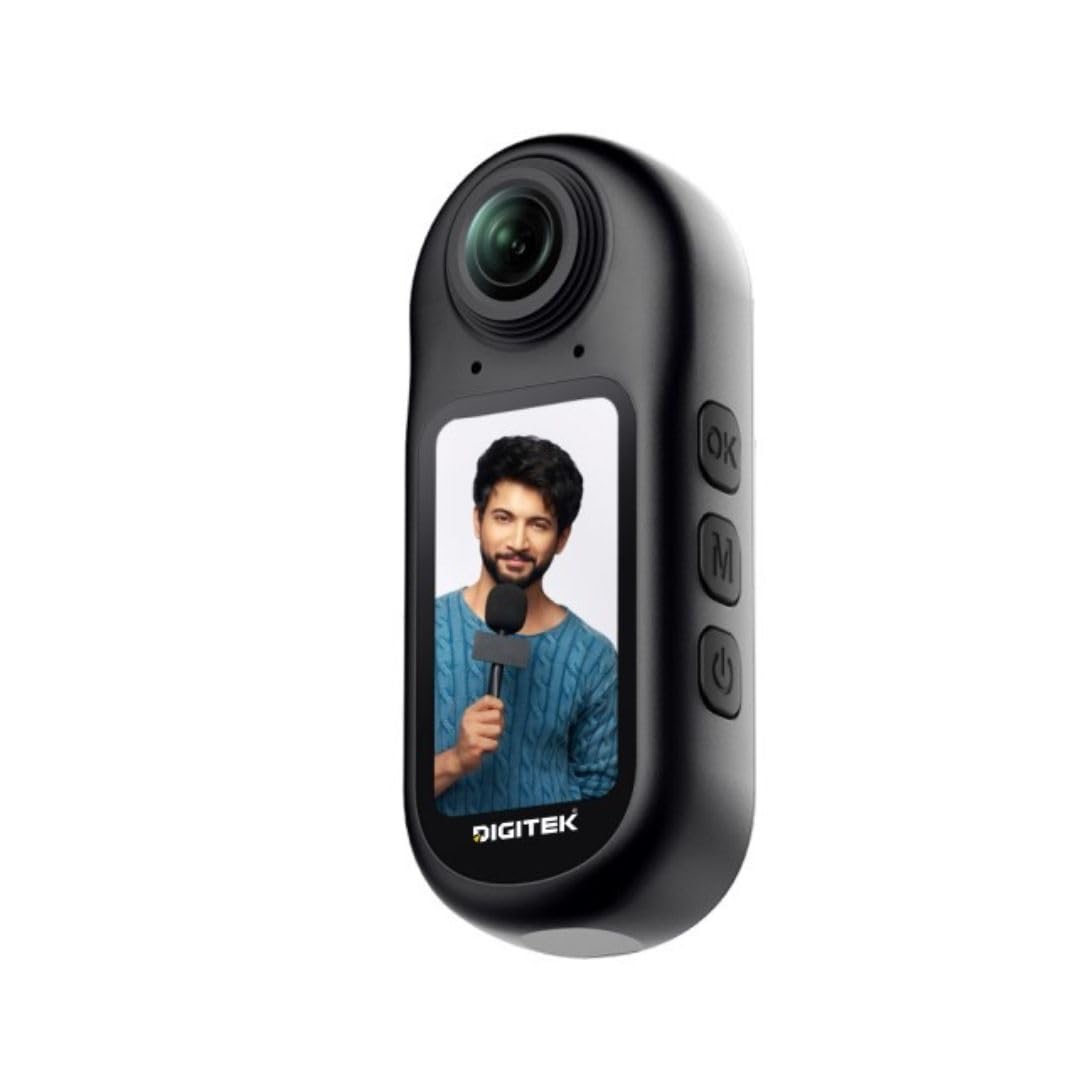 Digitek DAC-103 Action Thumbs Camera, 4K HD Mini Action Camera