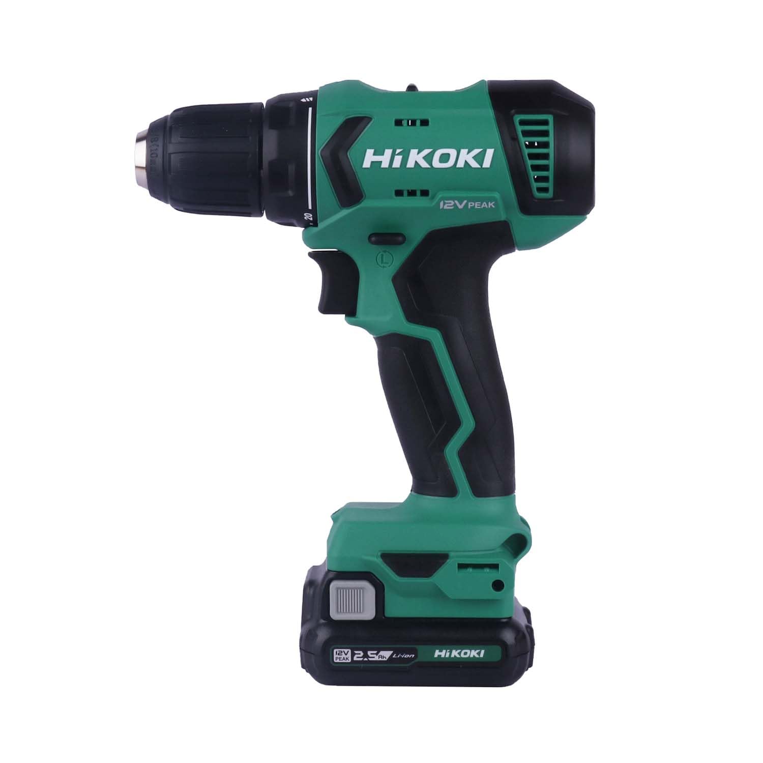HIKOKI Ds12Dasfz- Cordless Driver Drill, 12V Peak With 10Mm Drill
