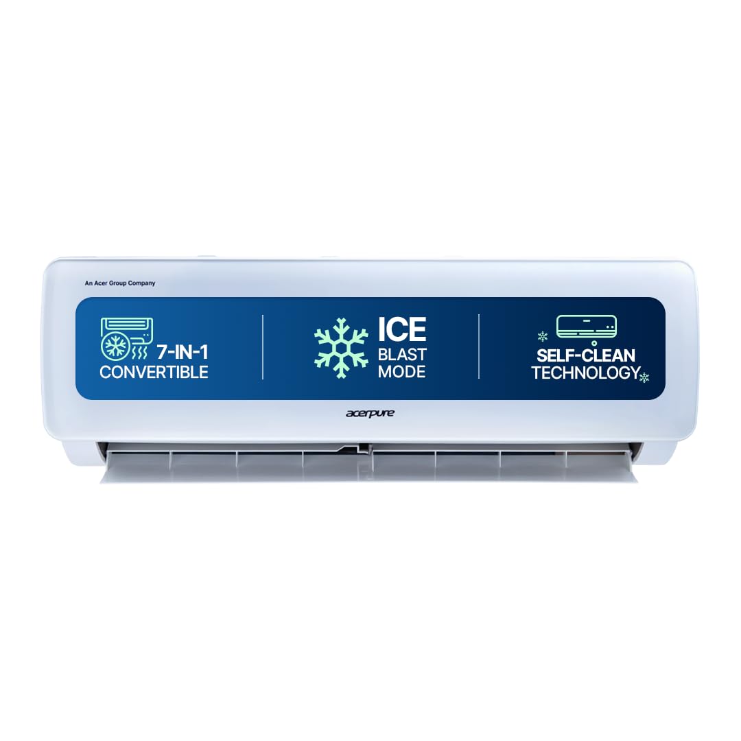 Acerpure Chill Neo 1 Ton 3 star, 3795W Max Cooling Capacity,Split AC