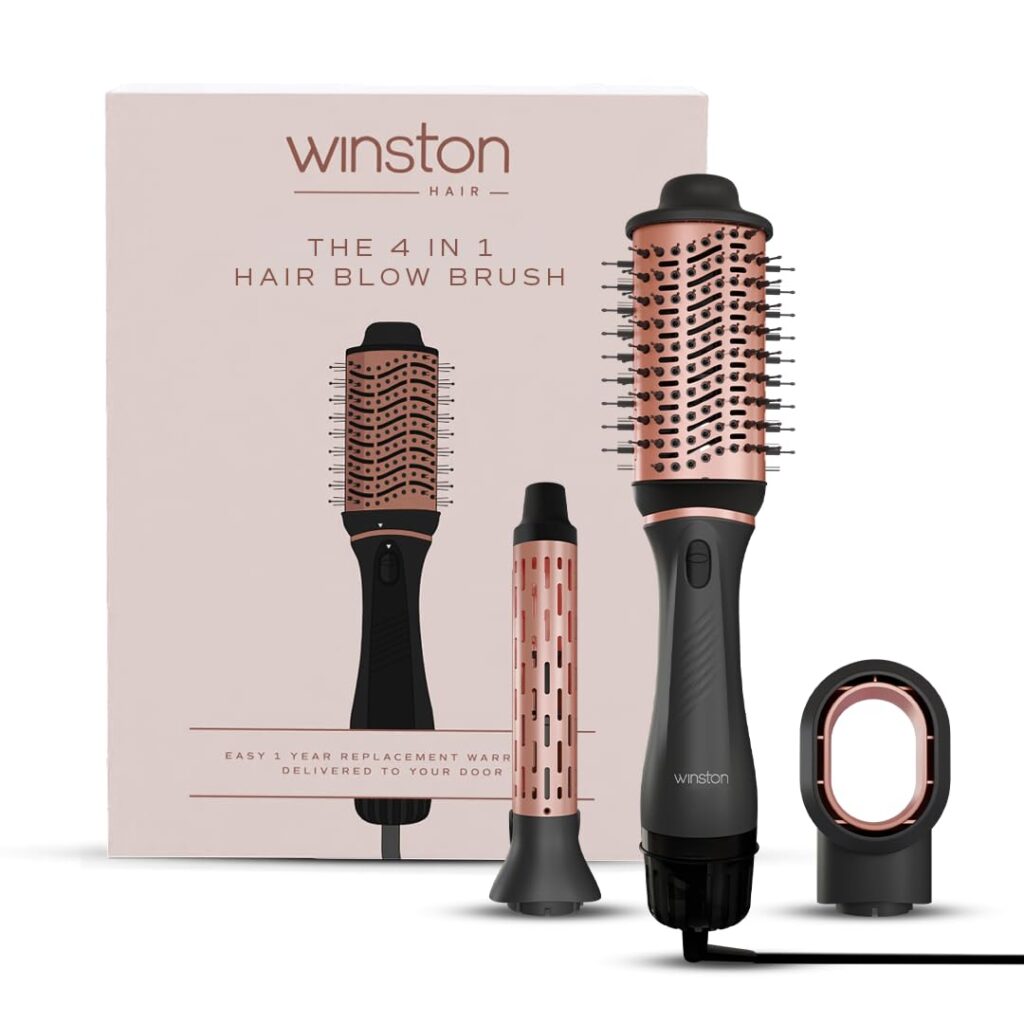 WINSTON 4 in 1 Hair Styling Blow Brush – Blow Dryer WINSTON 4 in 1 Hair Styling Blow Brush – Blow Dryer