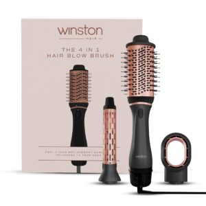 WINSTON 4 in 1 Hair Styling Blow Brush – Blow Dryer