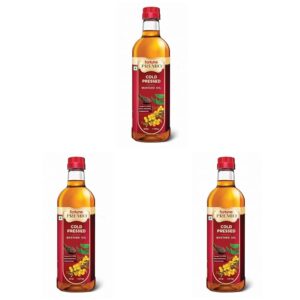 Fortune Premio Cold Pressed Mustard Oil 1L Bottle