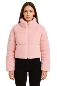 KOTTY Women’s Cozy Fit Full Sleeve Coral Fleece Zip Jacket