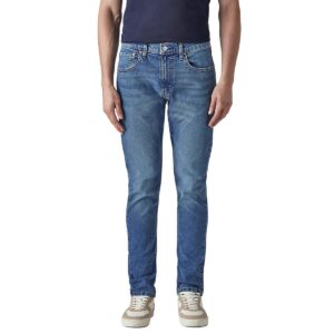 Levi’s Men’s 512 Dark Indigo Slim Tapered Fit Mid Rise Jeans
