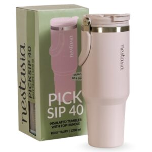 Nestasia PickSip40 Tumbler with Straw & Top Handle 1.2L
