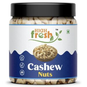 HighFresh Pure Cashews -1kg Whole Kaju | 100% Natural King