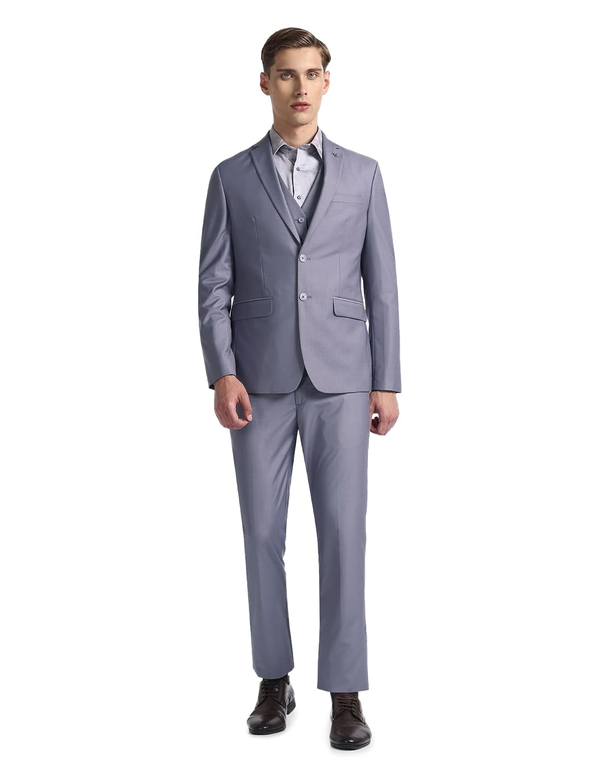Arrow Tailored Regular Fit Three Piece Suit