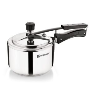 Bergner Aragon Inner Lid Stainless Steel Pressure Cooker 3 Litres