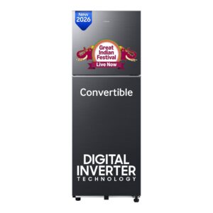 Samsung 236 L, 3 Star, Convertible, Digital Inverter Frost Free