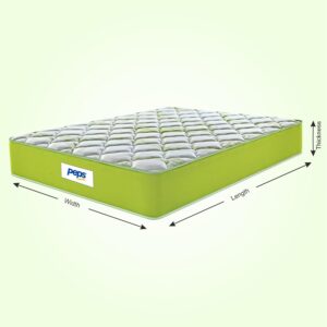 peps Springkoil Ortho Luxe 8 Inch Pocket Spring Latex Foam Mattress