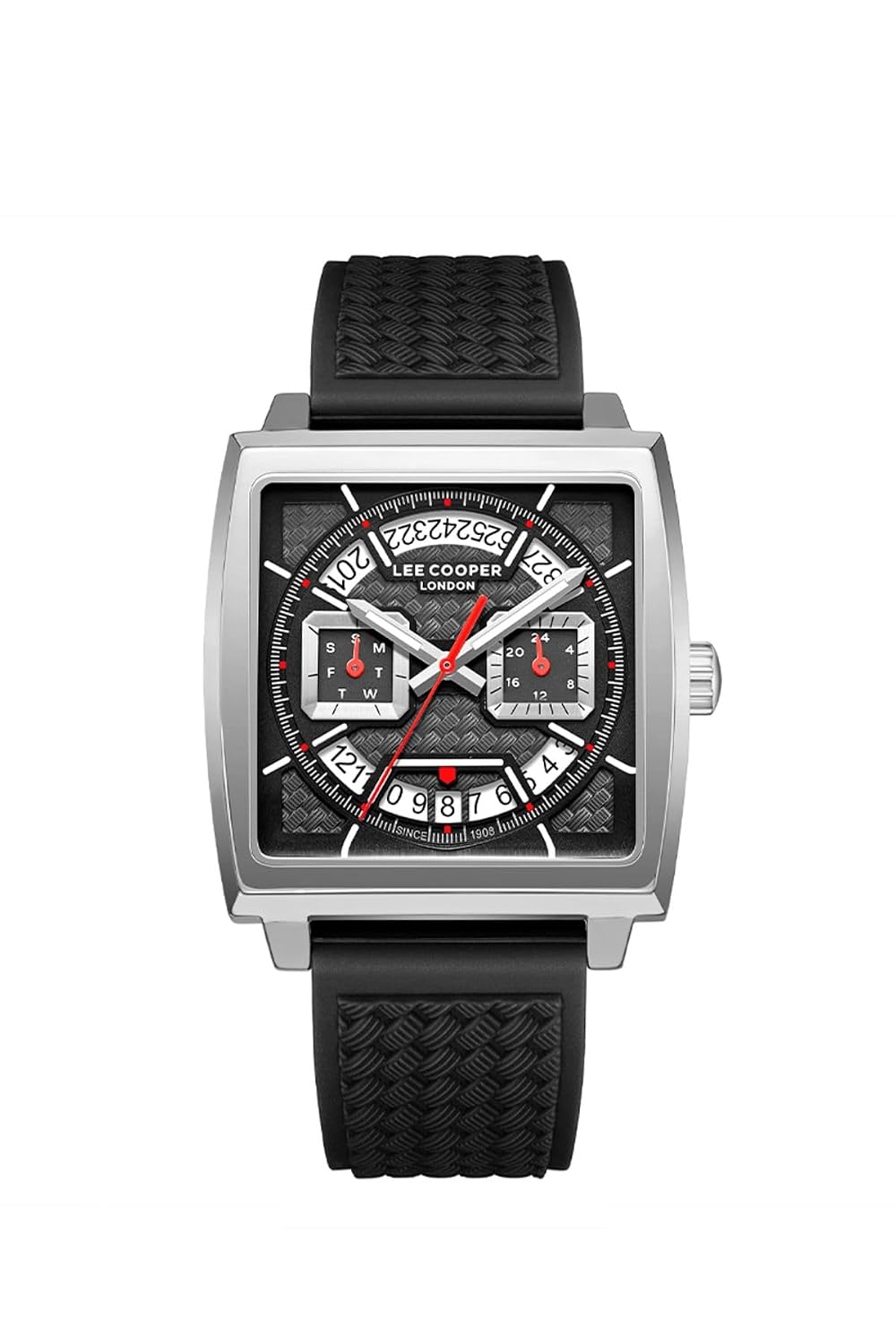 Lee Cooper Multifunction Black Square Dial Men’s Watch