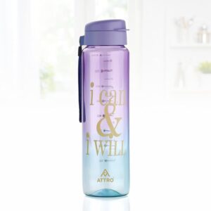 ATTRO Plastic Sports Buddy Deluxe Water Bottle BPA