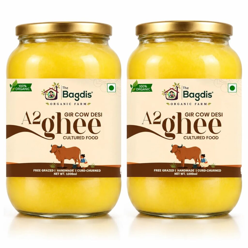 The Bagdis Organic A2 Gir Cow Ghee