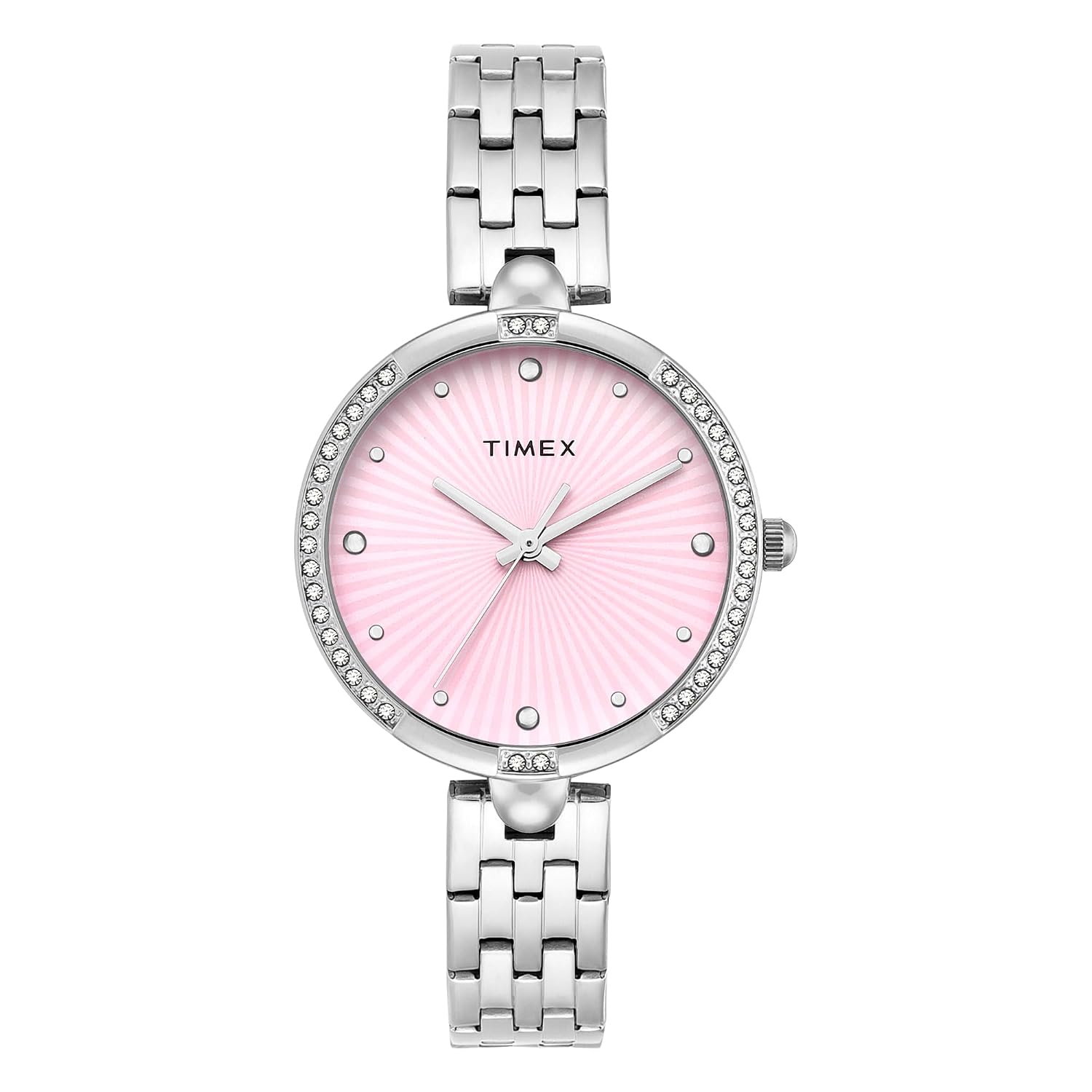 TIMEX Pink Round Dial Analog Women’s Watch – TWEL22600