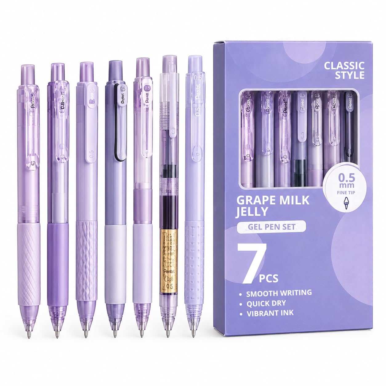 Cute Gel Pen Set 7 Pcs