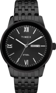 TIMEX Trend Round 41mm Black Dial Analog Men Watch