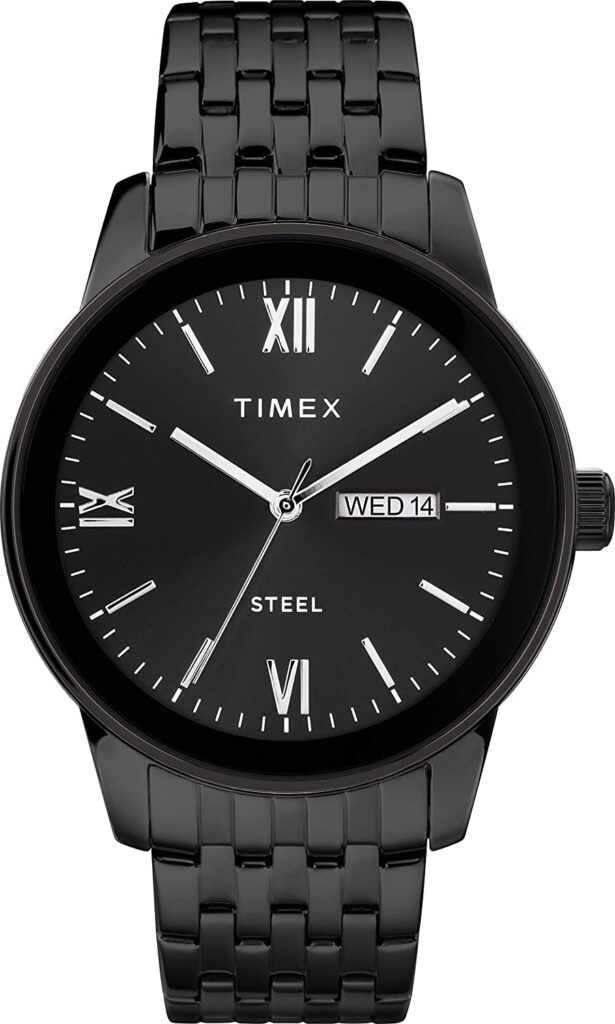 TIMEX Trend Round 41mm Black Dial Analog Men Watch