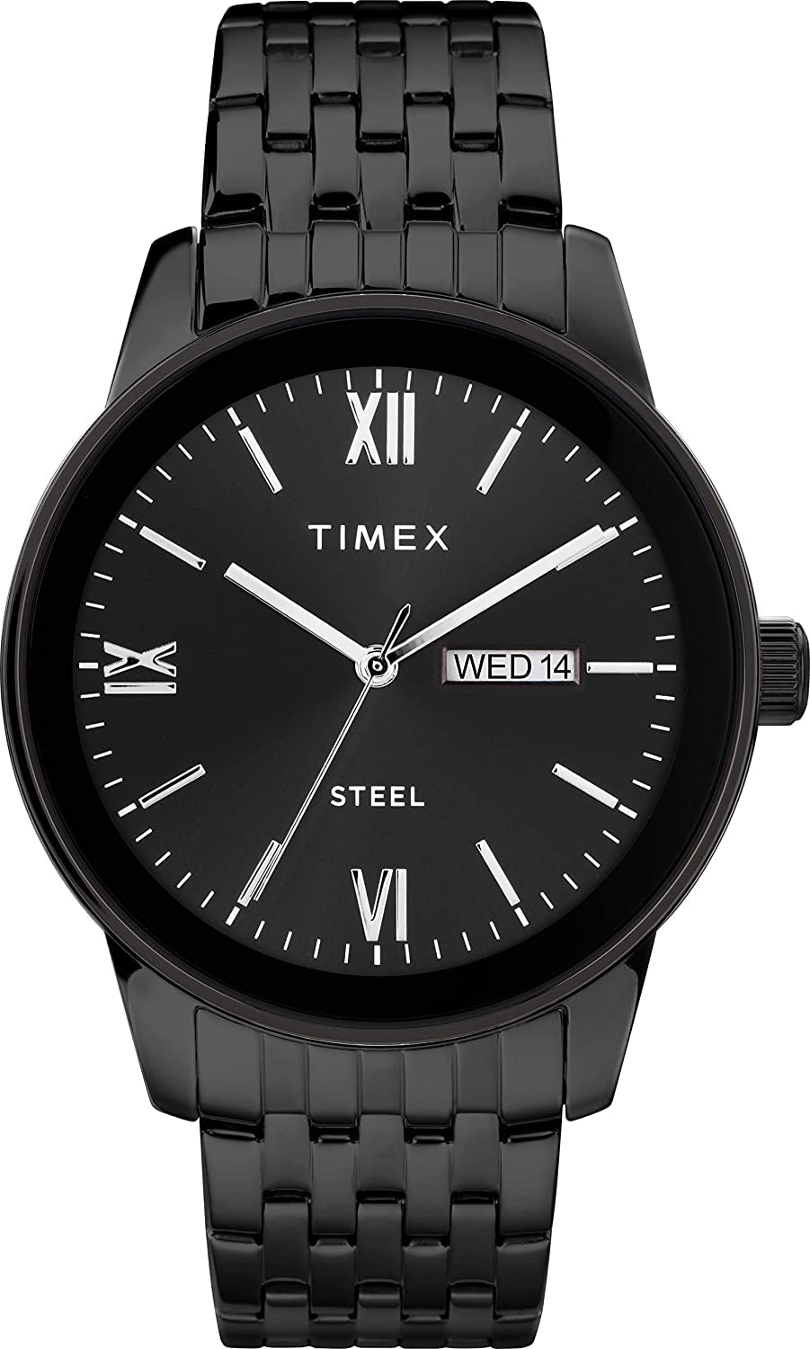 TIMEX Trend Round 41mm Black Dial Analog Men Watch
