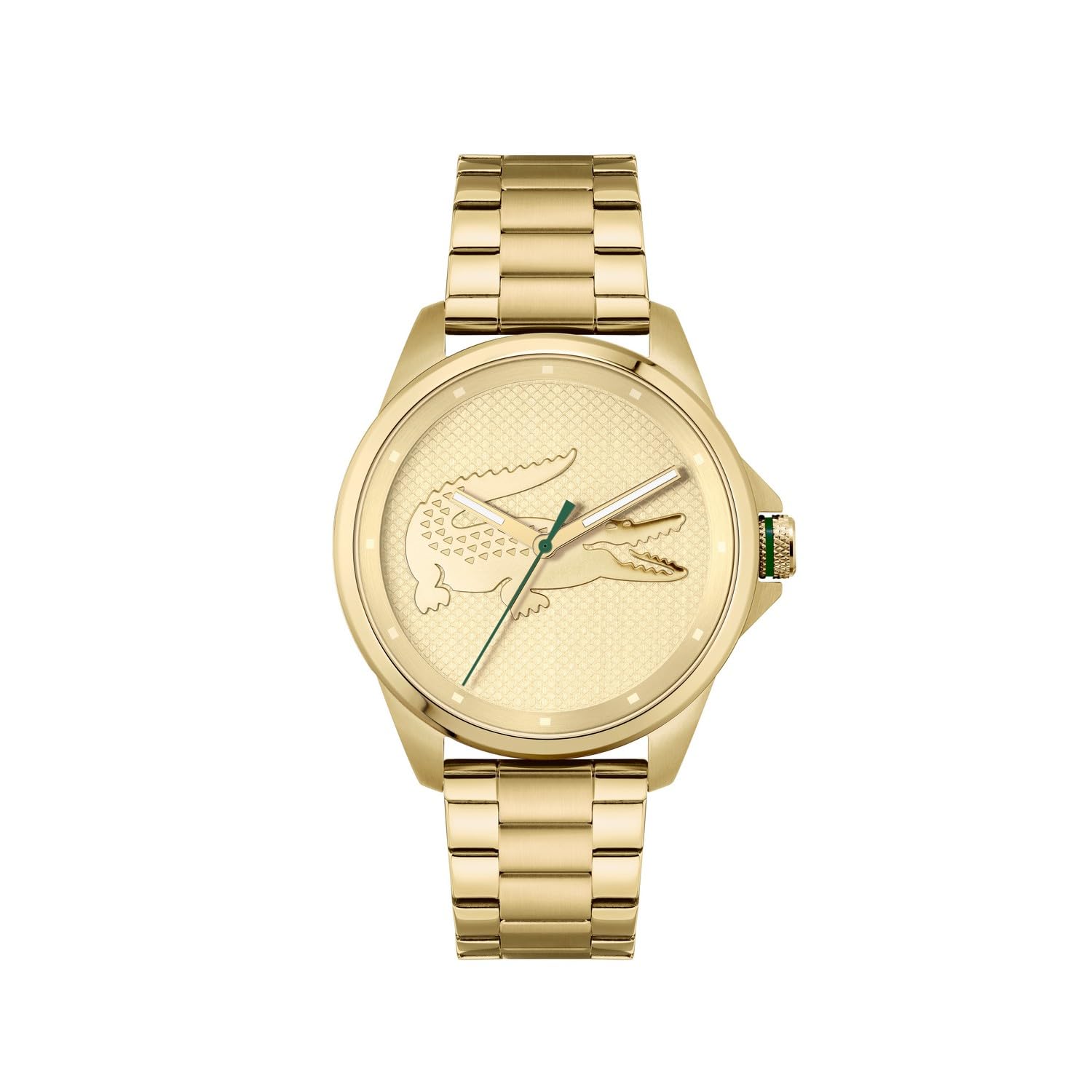 Lacoste Le Croc Qtz Basic Champagne Round Dial Men’s Watch