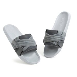 CHUPPS Vertex Black Drift Orthopedic Slippers