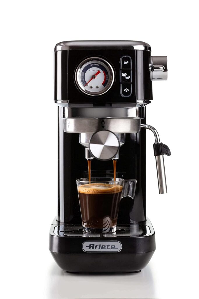 Ariete 1381/12 Coffee machine with pressure gauge