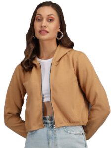 KOTTY Women’s Fleece Hooded Neck Sweatshirt