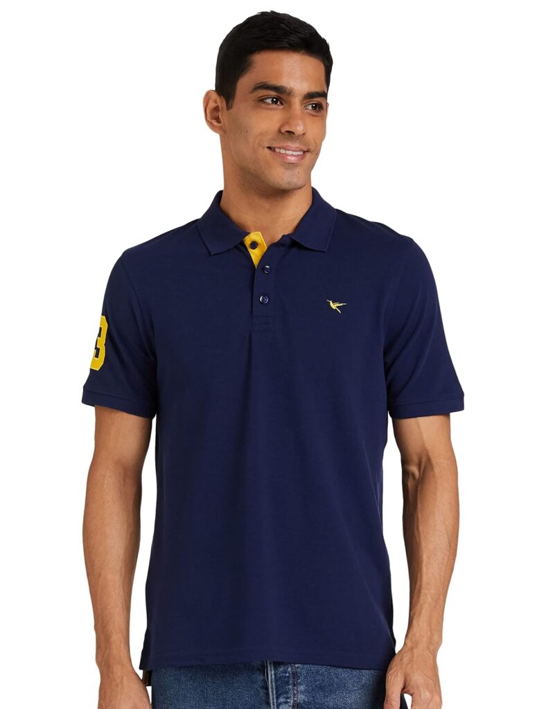 Deniklo Men’s Cotton  Polo T-Shirt (Available in Plus Size)