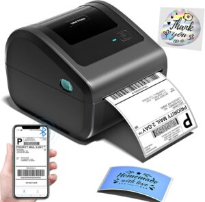 ARVOX D450BT 4 Inch Bluetooth + USB Direct 4×6″ Shipping Label Printer