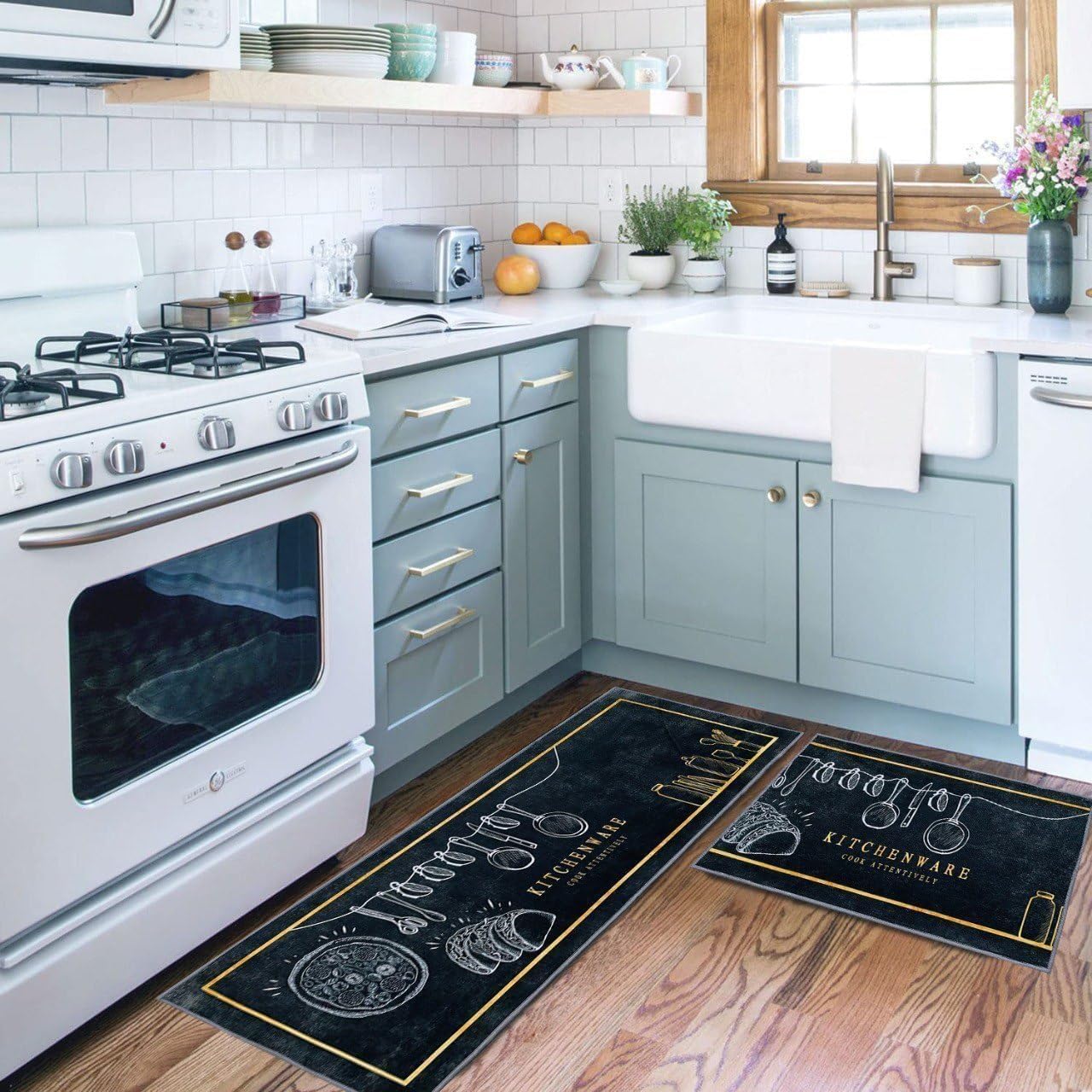 Anti Fatigue Kitchen Floor Mat Set