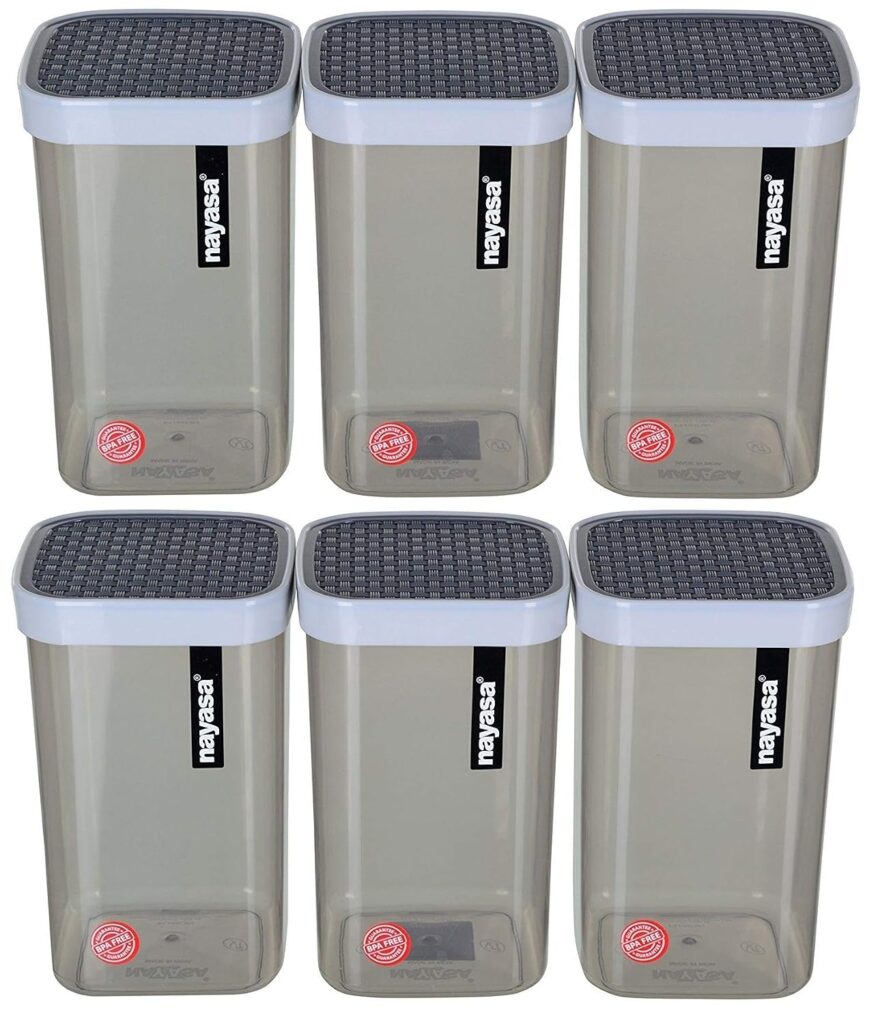 Nayasa Fusion 1000 ml BPA Free Food Grade Airtight Kitchen