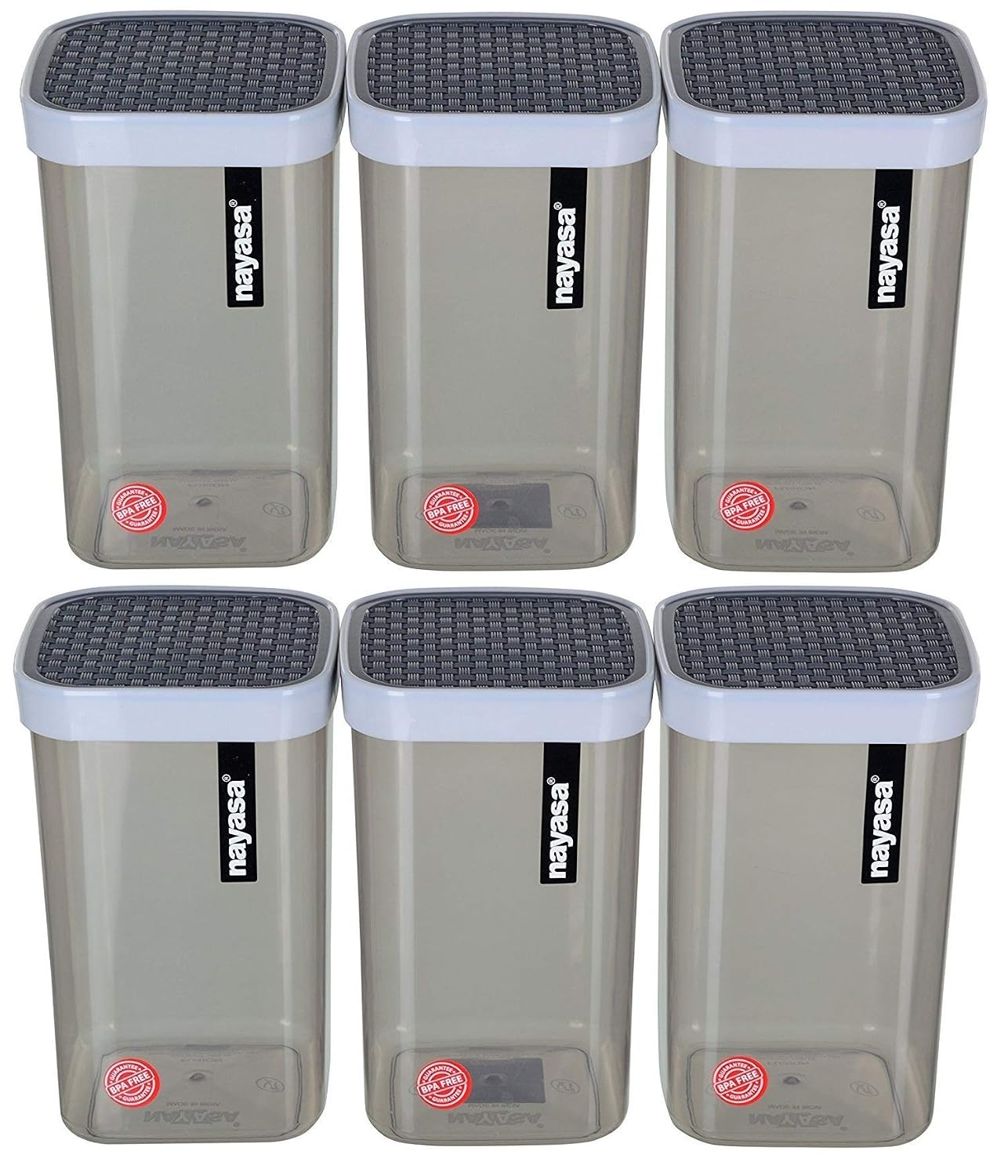 Nayasa Fusion 1000 ml BPA Free Food Grade Airtight Kitchen
