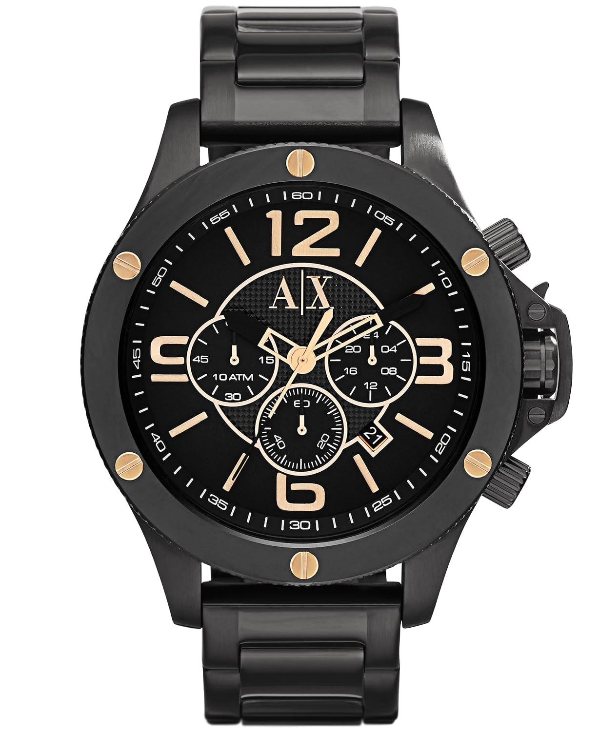 Armani Exchange Wellworn Analog Black Dial Men’s Watch