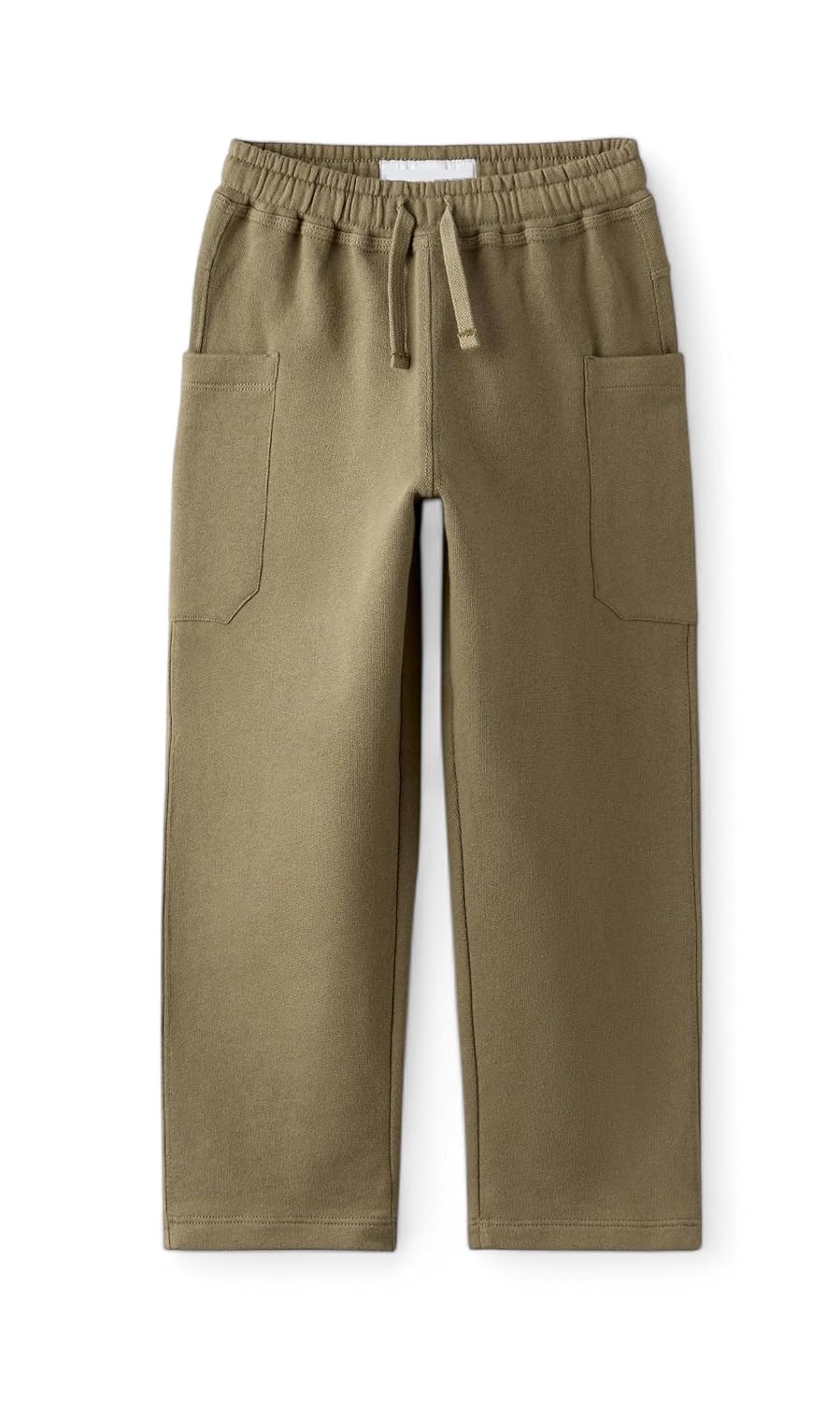 Alan Jones Clothing Boys Regular Mid Rise Solid Plush Pants with Pockets
