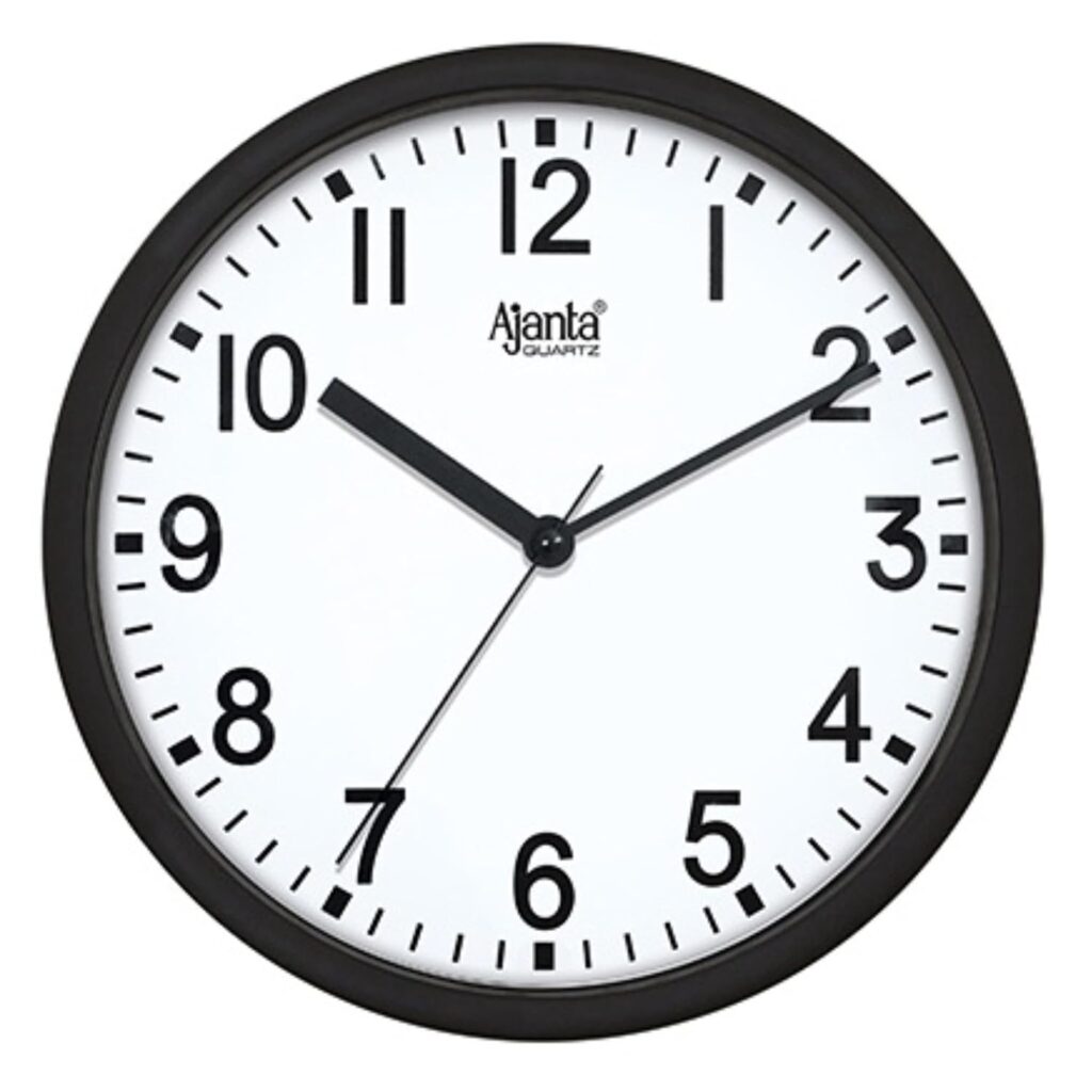 Ajanta Clock Wall Clock for Home and Offices 9 Inches Wall Clock Wall Watch Ajanta Clock Wall Clock for Home and Offices 9 Inches Wall Clock Wall Watch