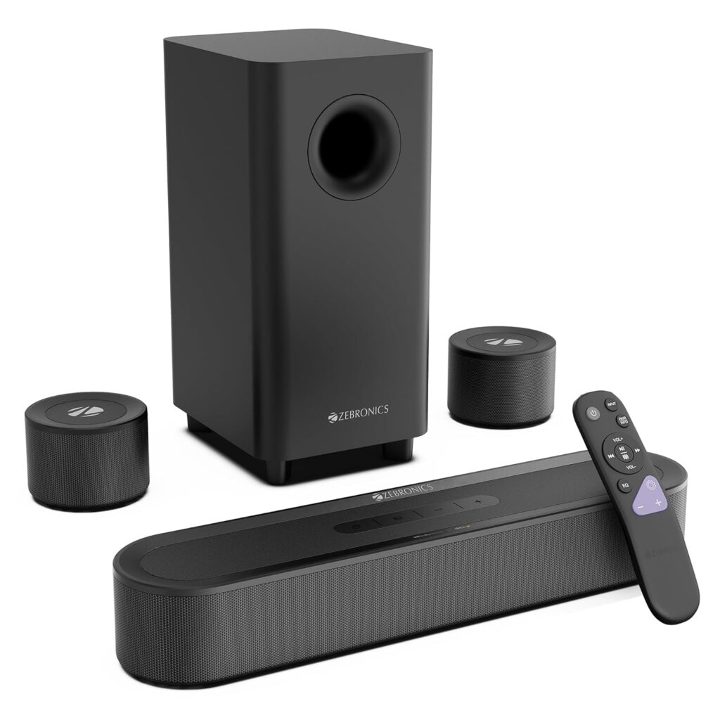 Zebronics 2026 Launch 550W Soundbar with Dolby Atmos Zebronics 2026 Launch 550W Soundbar with Dolby Atmos