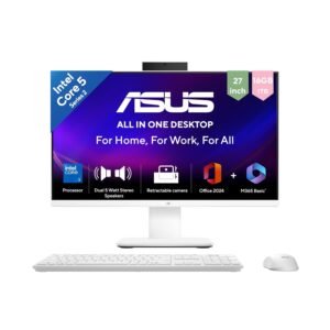 ASUS V470 (2026),i5-14th Gen,Intel Core 5 210H,Intel iGPU,16GB/1TB,FHD,27″(68.58 cm),Windows 11,M365