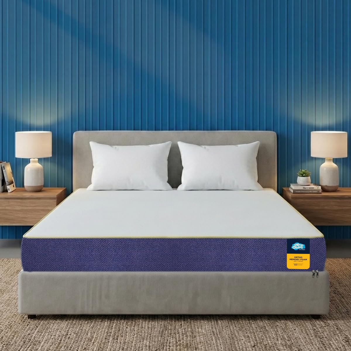 Centuary Mattresses Sleepables 8-Inch Queen Size Orthopedic Memory Foam Back