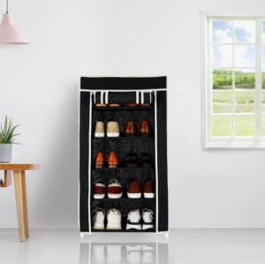 Solimo Foldable Shoe Rack