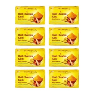 Patanjali Haldi Chandan Kanti Body Cleanser Soap for Men and Women