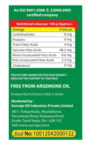 Mr.Gold Coconut Oil Can