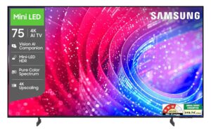 Samsung 75 inch (189cm) Mini LED 4K Vision AI 2026