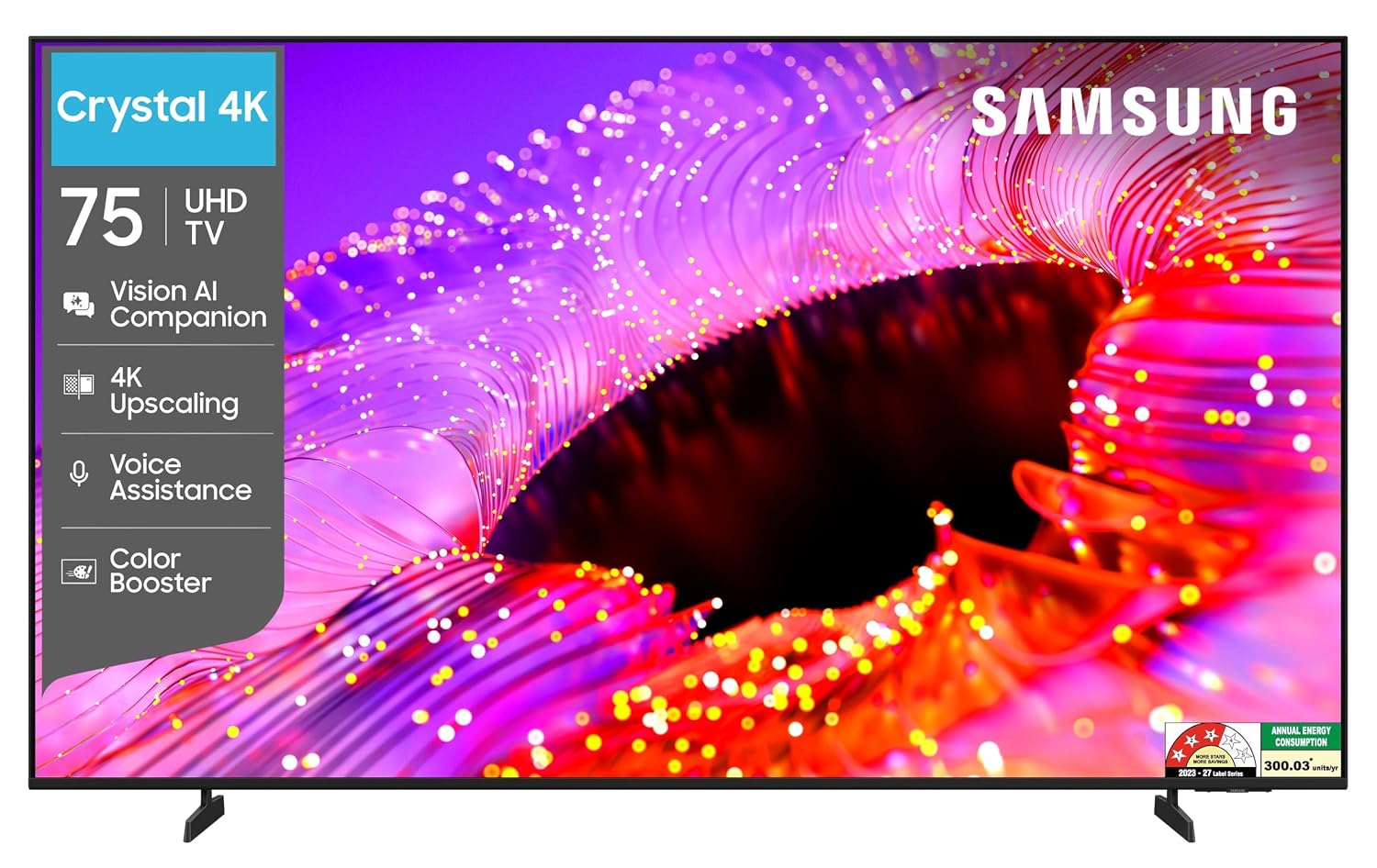 Samsung 75 inch (189cm) Crystal UHD 4K Vision AI 2026