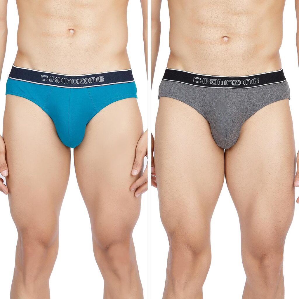 Chromozome Mens Cotton Rib Briefs
