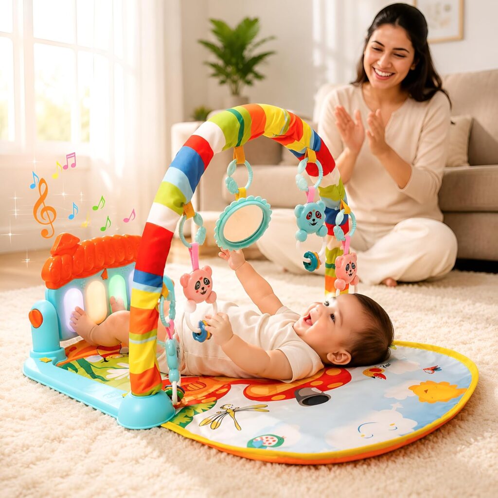 Kidsmate Little Explorer Play Gym Mat for Babies 0 to 12 Months Kidsmate Little Explorer Play Gym Mat for Babies 0 to 12 Months